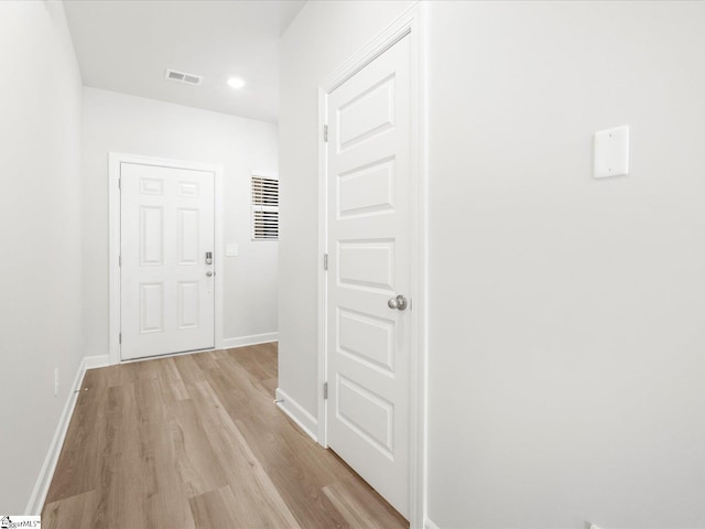 112 Arrow Ct, Greer, SC 29651 - corridor with light wood-style flooring and baseboards