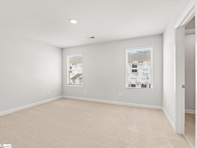 122 Arrow Ct, Greer, SC 29651 - unfurnished room featuring light carpet and recessed lighting