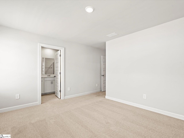 122 Arrow Ct, Greer, SC 29651 - spare room featuring light carpet and baseboards