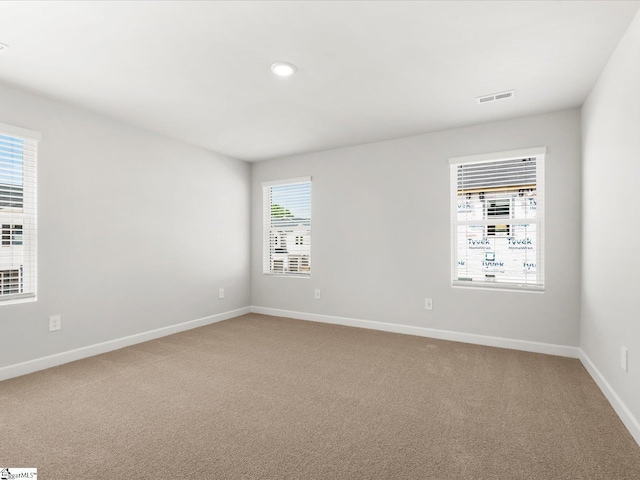 126 Arrow Ct, Greer, SC 29651 - unfurnished room with light carpet and recessed lighting
