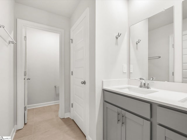 126 Arrow Ct, Greer, SC 29651 - bathroom featuring vanity and baseboards