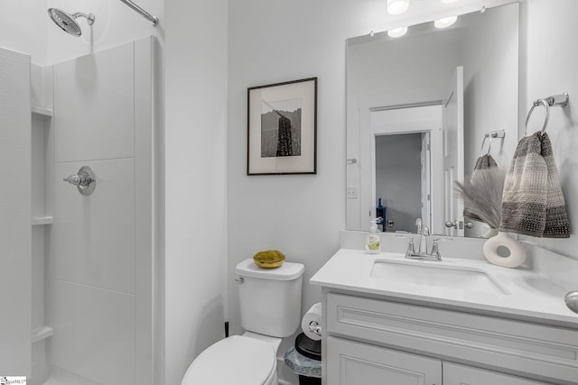 173 Dalmatian Dr, Spartanburg, SC 29307 - full bath with a walk in shower, toilet, and vanity