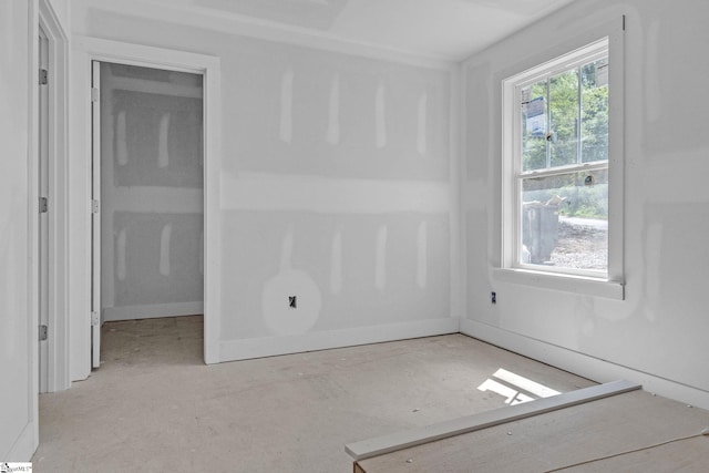 view of empty room