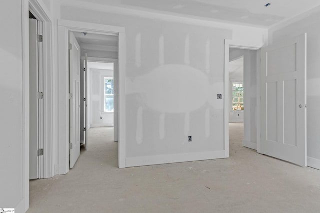 empty room with plenty of natural light