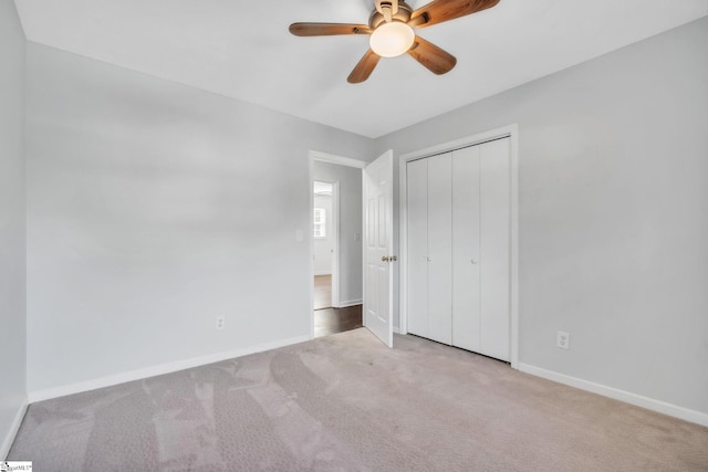 5 Huntley Castle Ct, Taylors, SC 29687 - unfurnished bedroom with carpet floors, baseboards, and a closet