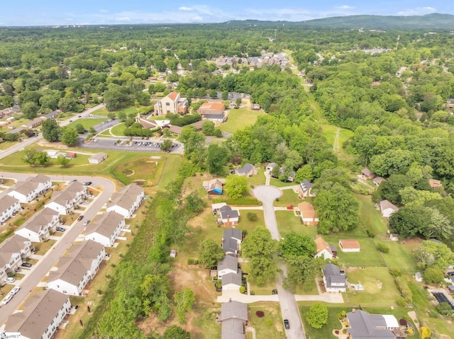 5 Huntley Castle Ct, Taylors, SC 29687 - bird's eye view with a forest view and a residential view