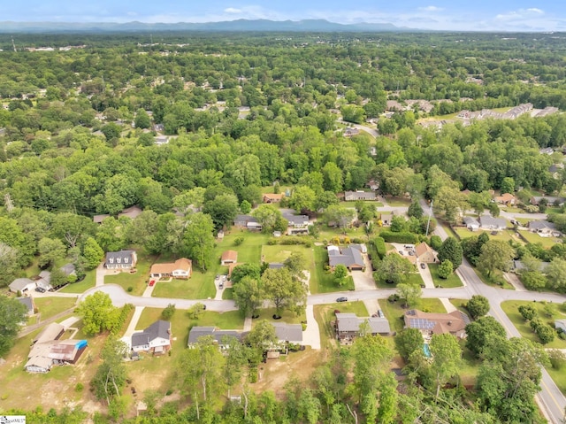 5 Huntley Castle Ct, Taylors, SC 29687 - aerial view featuring a residential view and a view of trees
