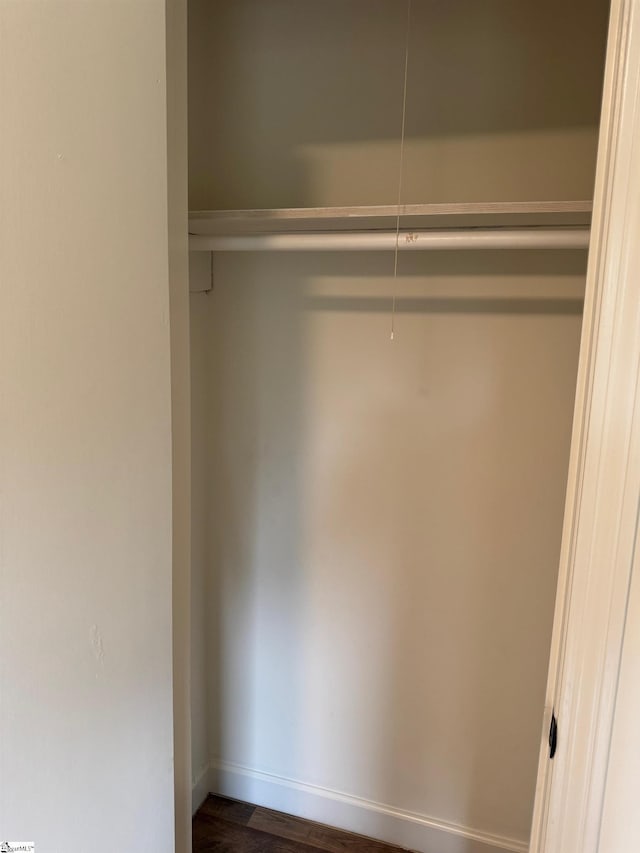 view of closet