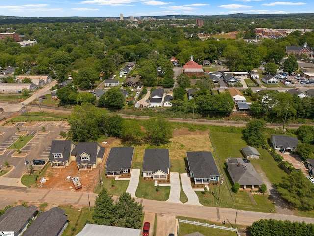 birds eye view of property featuring a residential view