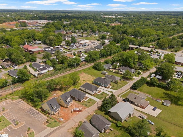 birds eye view of property featuring a residential view
