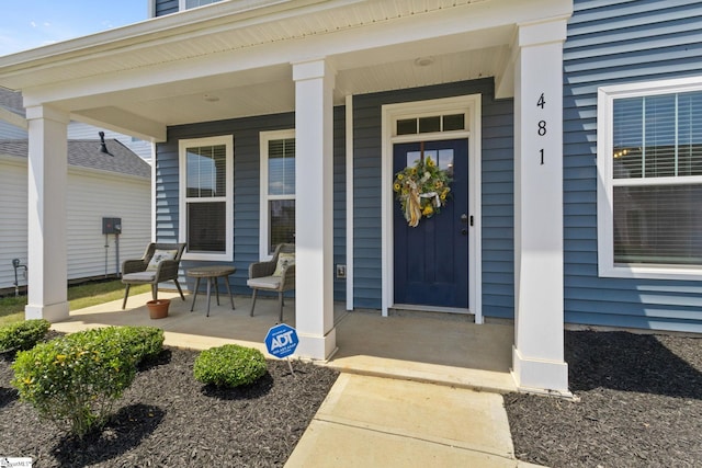 481 Fenwick Dr, Woodruff, SC 29388 - view of exterior entry with covered porch