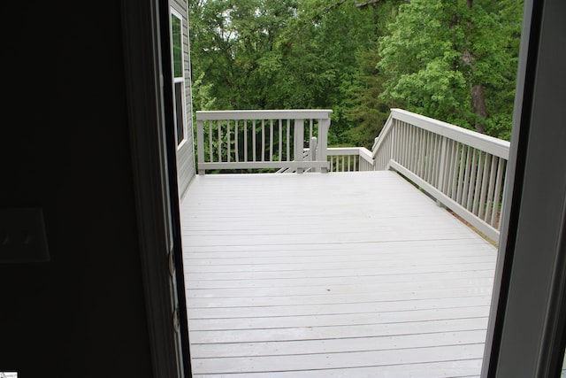 view of deck
