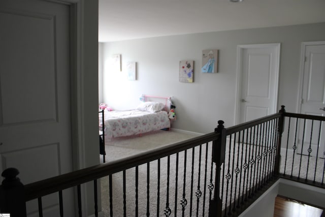bedroom with baseboards