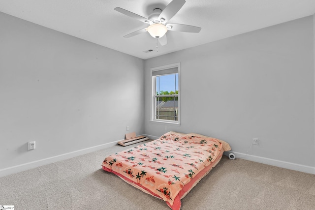 301 Highland Springs Loop, Inman, SC 29349 - carpeted bedroom with baseboards and a ceiling fan