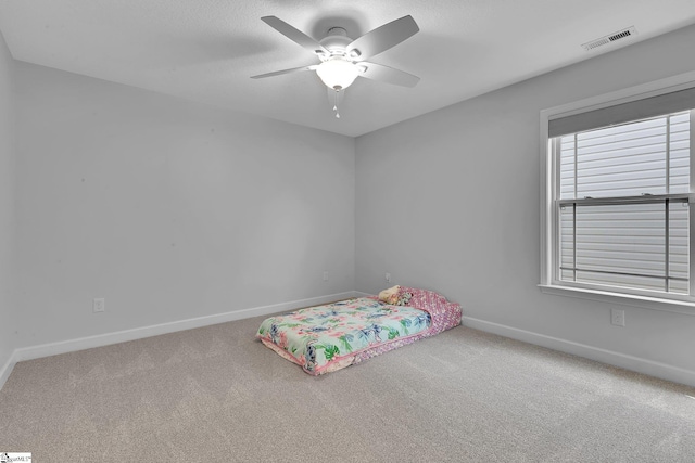 301 Highland Springs Loop, Inman, SC 29349 - bedroom with carpet floors, baseboards, and a ceiling fan