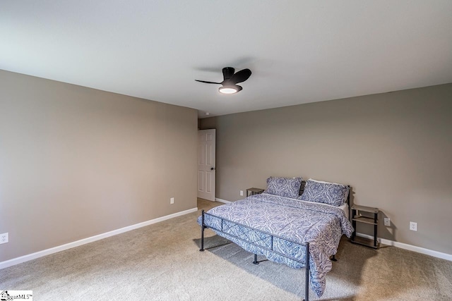 175 Falcon Ridge Dr, Boiling Springs, SC 29316 - carpeted bedroom with baseboards and a ceiling fan