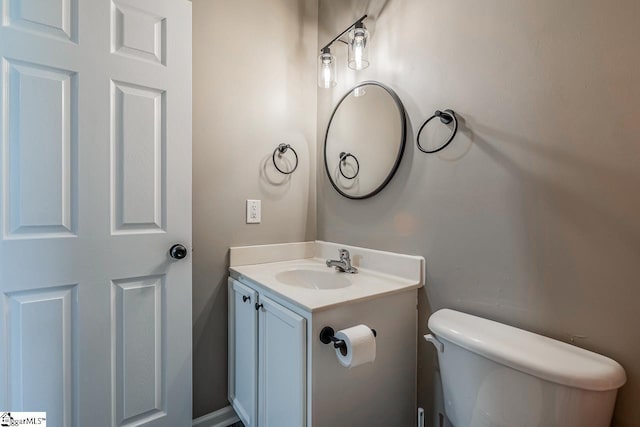 175 Falcon Ridge Dr, Boiling Springs, SC 29316 - half bath with vanity and toilet