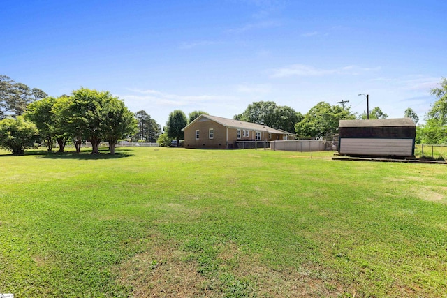 2028 Haven Ct, Boiling Springs, SC 29316 - view of yard with a storage shed and an outbuilding