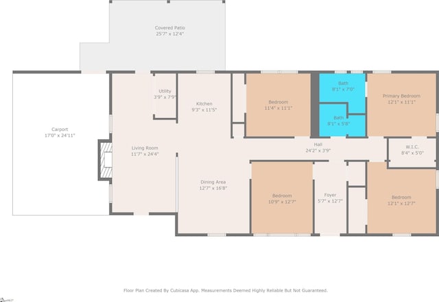 2028 Haven Ct, Boiling Springs, SC 29316 - floor plan / room layout