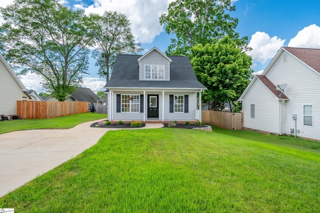 751 Running Creek Ln, Boiling Springs, SC 29316 - cape cod house with covered porch and roof with shingles