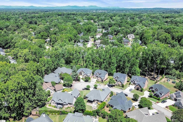 111 Tinsley Ct, Greenville, SC 29615 - aerial view of residential area featuring a heavily wooded area