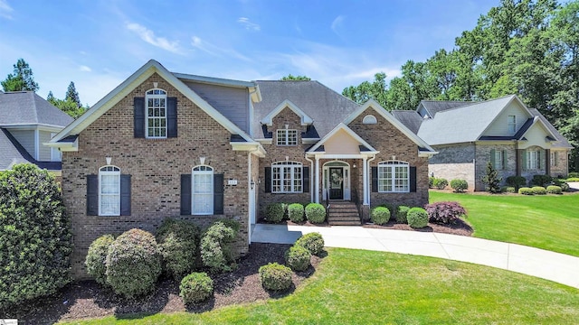 111 Tinsley Ct, Greenville, SC 29615 - craftsman-style home featuring a front yard and brick siding