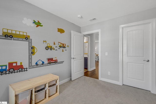 215 Sun Garden Ct, Greenville, SC 29615 - rec room featuring carpet floors and baseboards