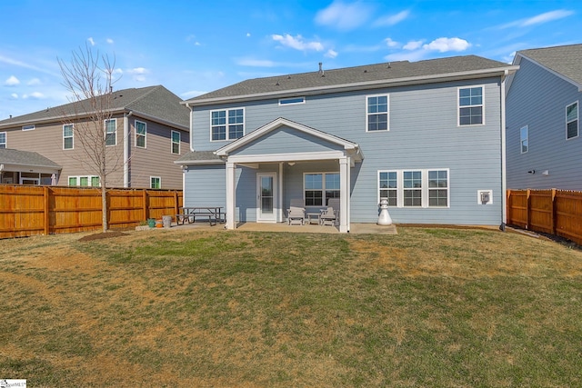 215 Sun Garden Ct, Greenville, SC 29615 - back of property with a patio area