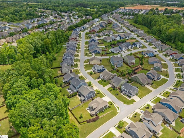 916 Lockhurst Dr, Simpsonville, SC 29681 - aerial view of property and surrounding area featuring nearby suburban area