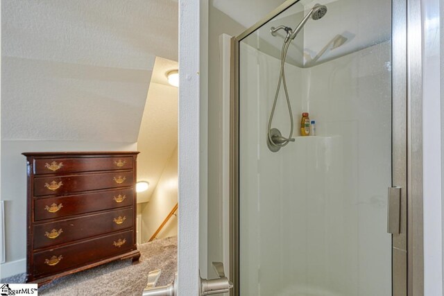 2007 Edwards Lake Rd, Greer, SC 29651 - bathroom featuring a shower stall