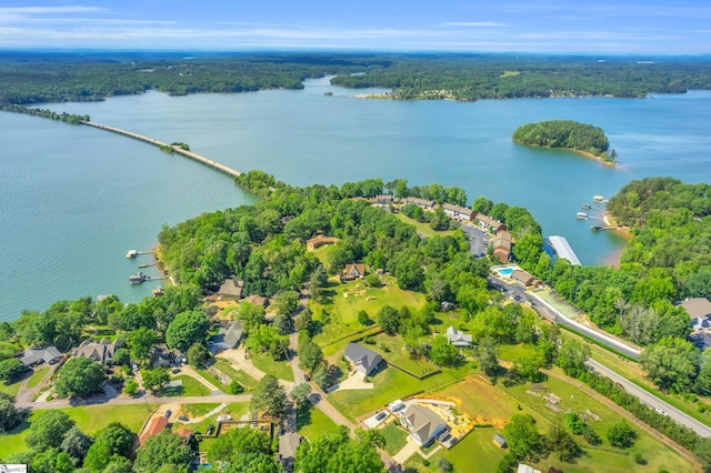 130 Windjammer Way, Anderson, SC 29626 - aerial view of a nearby body of water