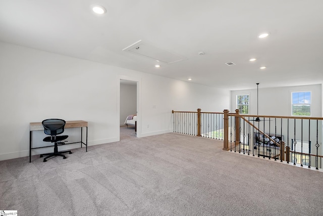 139 Ridgeline Row, Central, SC 29630 - interior space with attic access, recessed lighting, and baseboards