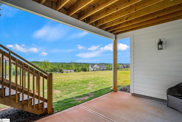 139 Ridgeline Row, Central, SC 29630 - view of patio / terrace with stairway