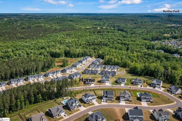 139 Ridgeline Row, Central, SC 29630 - view of property location with a heavily wooded area and nearby suburban area
