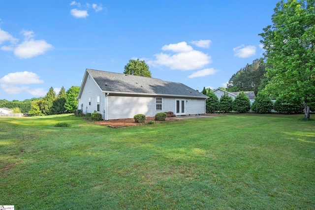 113 Glastonbury Dr, Greer, SC 29651 - rear view of property with a yard and a patio