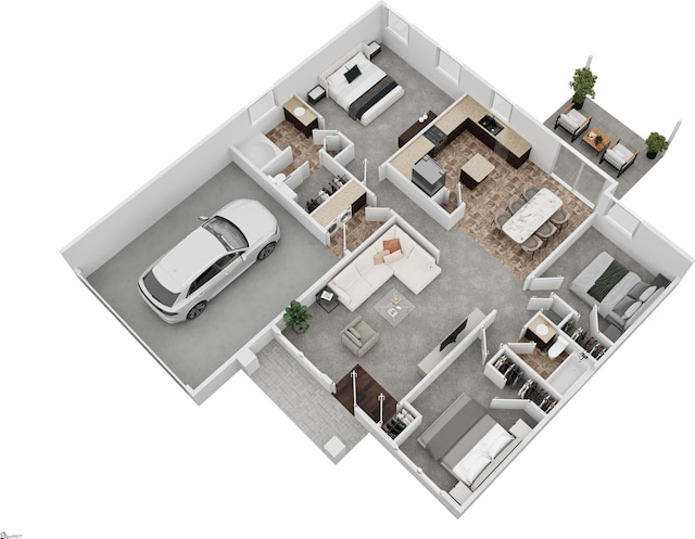 119 Alberta Cir, Piedmont, SC 29673 - view of floor plan / room layout