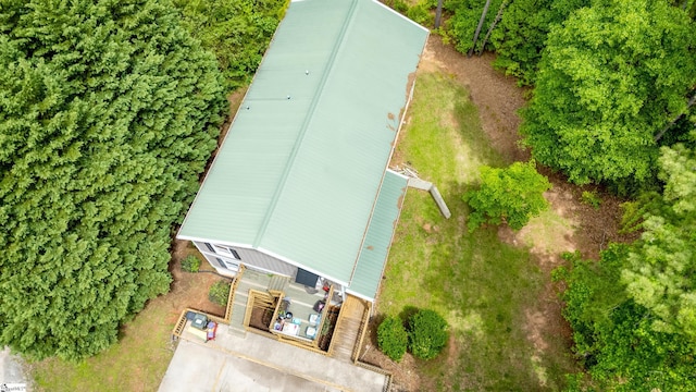 421 Wood Rd, Taylors, SC 29687 - view from above of property