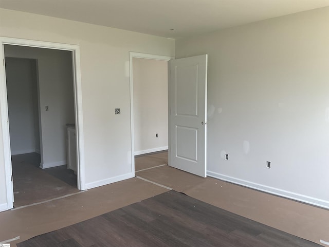 3 Wenck Cir, Fountain Inn, SC 29644 - unfurnished bedroom with baseboards and wood finished floors