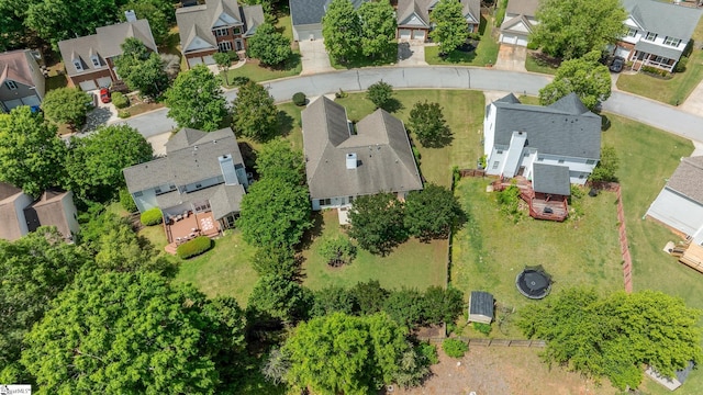 325 Waterton Way, Simpsonville, SC 29680 - aerial perspective of suburban area