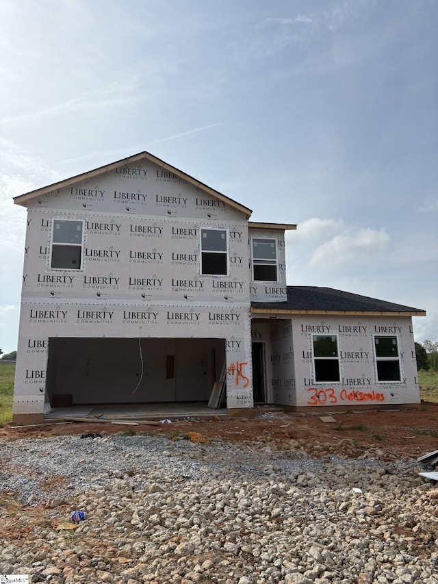 303 Clinkscales Rd Lot 15, Anderson, SC 29624 - unfinished property with a garage and driveway