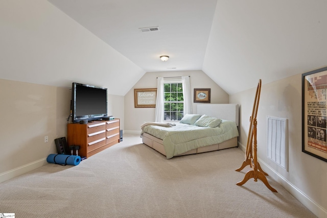 6 Pebble Stone Ln, Taylors, SC 29687 - bedroom featuring carpet, lofted ceiling, and baseboards