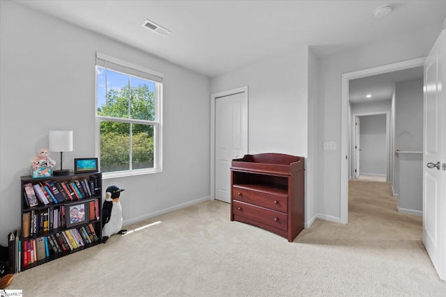 204 Maplestead Farms Ct, Greenville, SC 29617 - sitting room featuring carpet flooring and baseboards