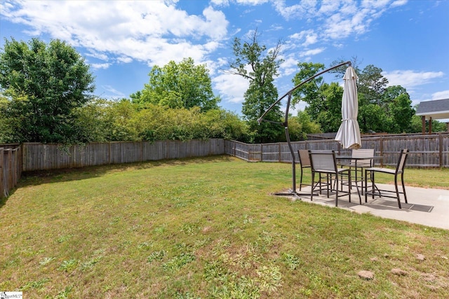 204 Maplestead Farms Ct, Greenville, SC 29617 - view of yard with a patio area