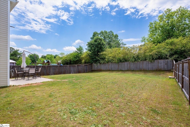 204 Maplestead Farms Ct, Greenville, SC 29617 - view of yard with a patio