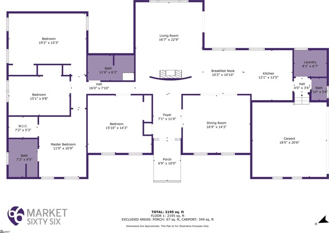 103 Mississippi Dr, Clinton, SC 29325 - property floor plan