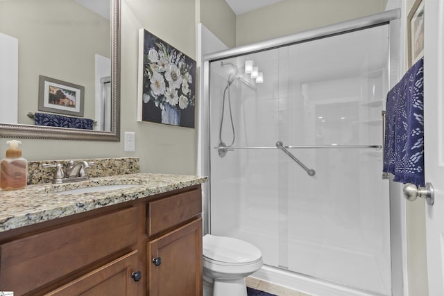 101 Belgian Blue Way, Fountain Inn, SC 29644 - full bathroom featuring toilet, a shower stall, and vanity