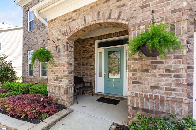 101 Belgian Blue Way, Fountain Inn, SC 29644 - view of exterior entry with brick siding