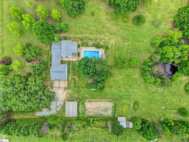 drone / aerial view