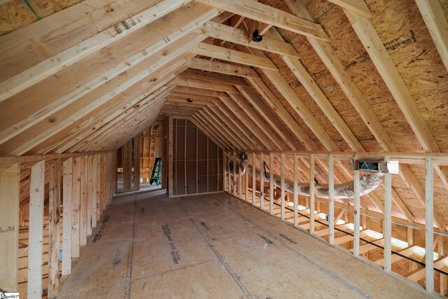 100 Pinelands Pl, Travelers Rest, SC 29690 - view of unfinished attic