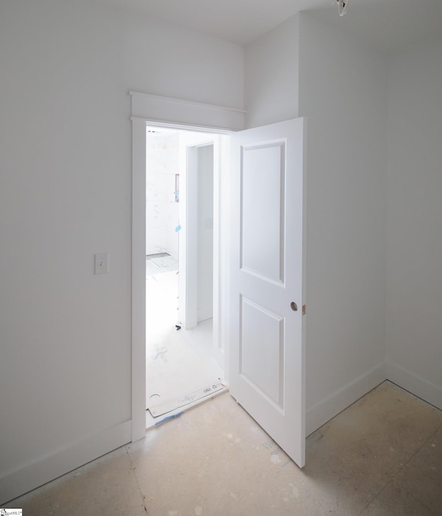 view of empty room